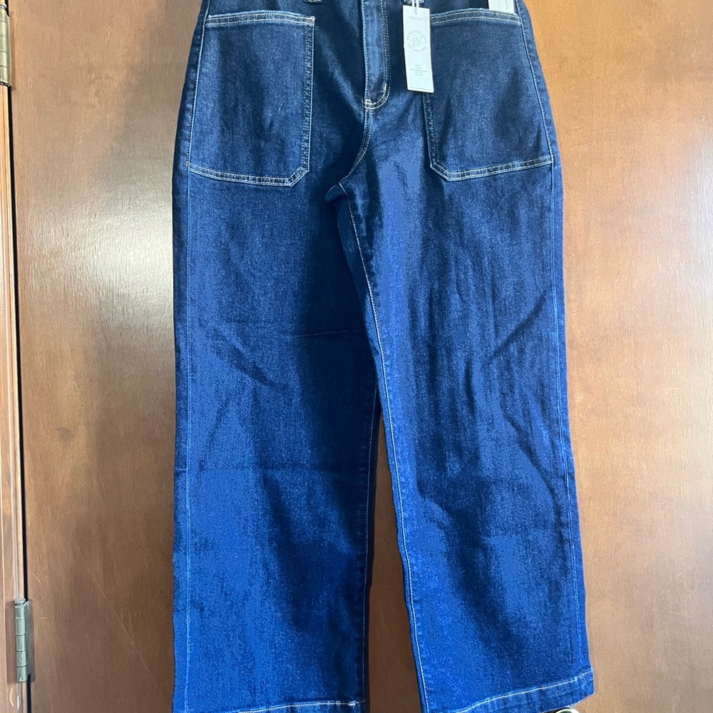 NWT-Daze Denim-Dreamer Patchpocket High Rise Jeans-Size 30 (US-10)
